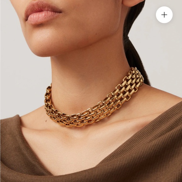 🌿authentic $278 New in box Jenny Bird Penelope choker with all packaging - Picture 1 of 12
